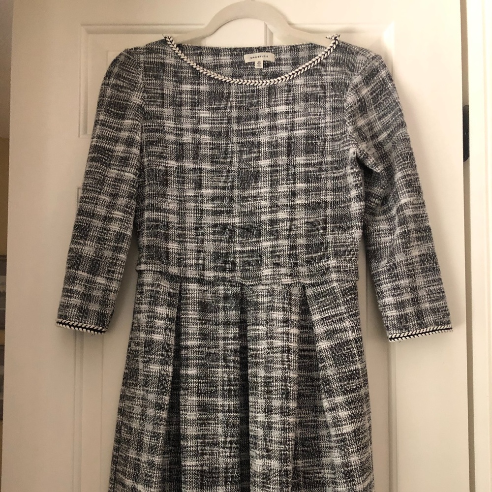 Black and white dress